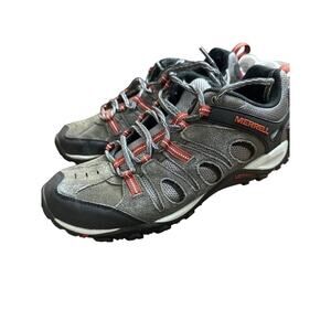 Merrell Men's Granite Gray Crosslander Vent Hiking Lace Up Sneaker Shoes Size 9